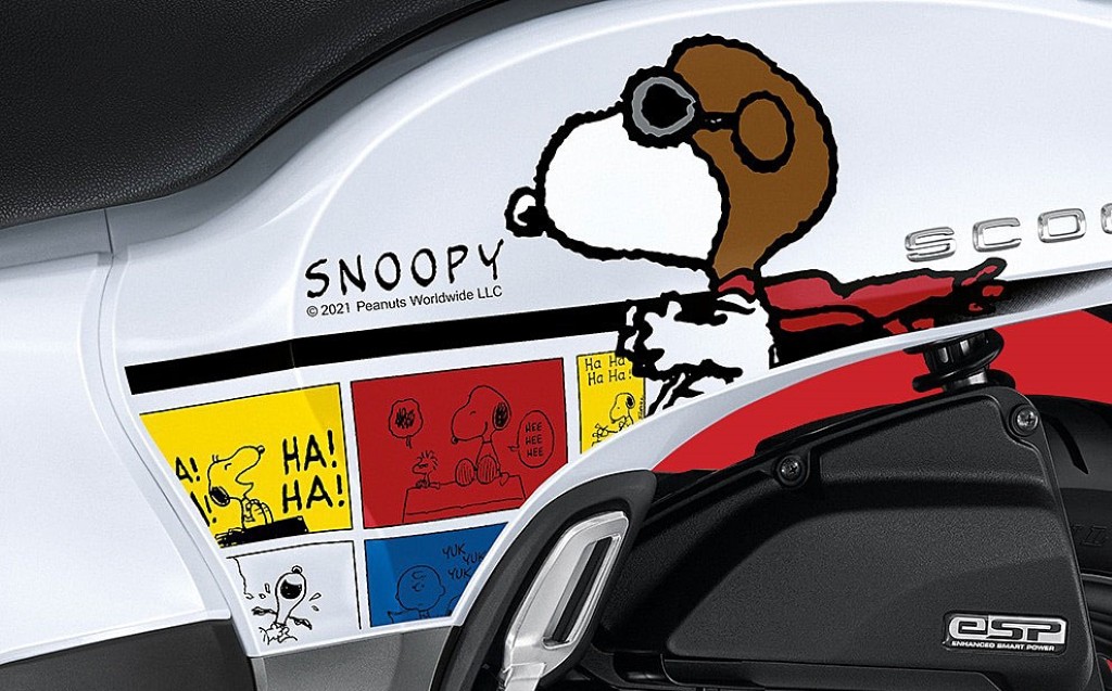 Soi Honda Scoopy Snoopy đầy ngộ nghĩnh lấy cảm hứng từ bộ phim hoạt hình Peanuts nổi tiếng ảnh 6