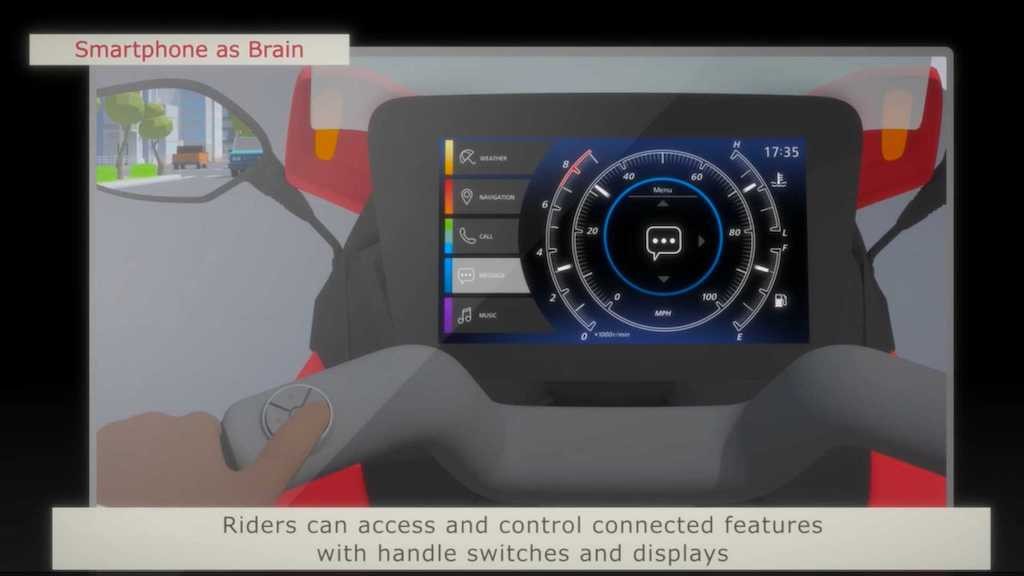 Xe Honda trong tương lai sẽ có “bộ não” là điện thoại thông minh, báo được cả ổ gà trước mặt! ảnh 2