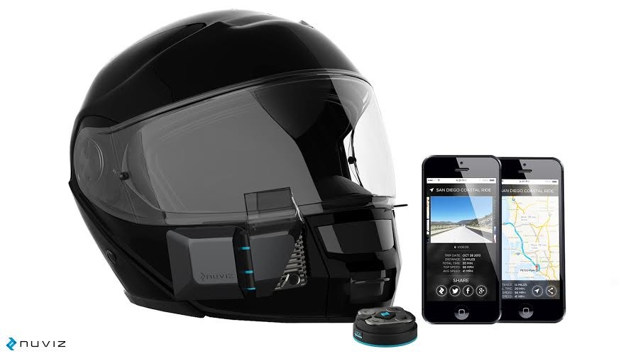 Công nghệ hiển thị trên kính mũ bảo hiểm, tin vui cho cộng đồng biker  ảnh 2