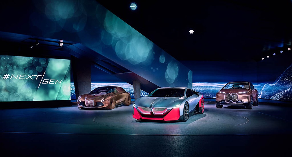 Siêu xe hybrid BMW Vision M NEXT mang sứ mệnh 