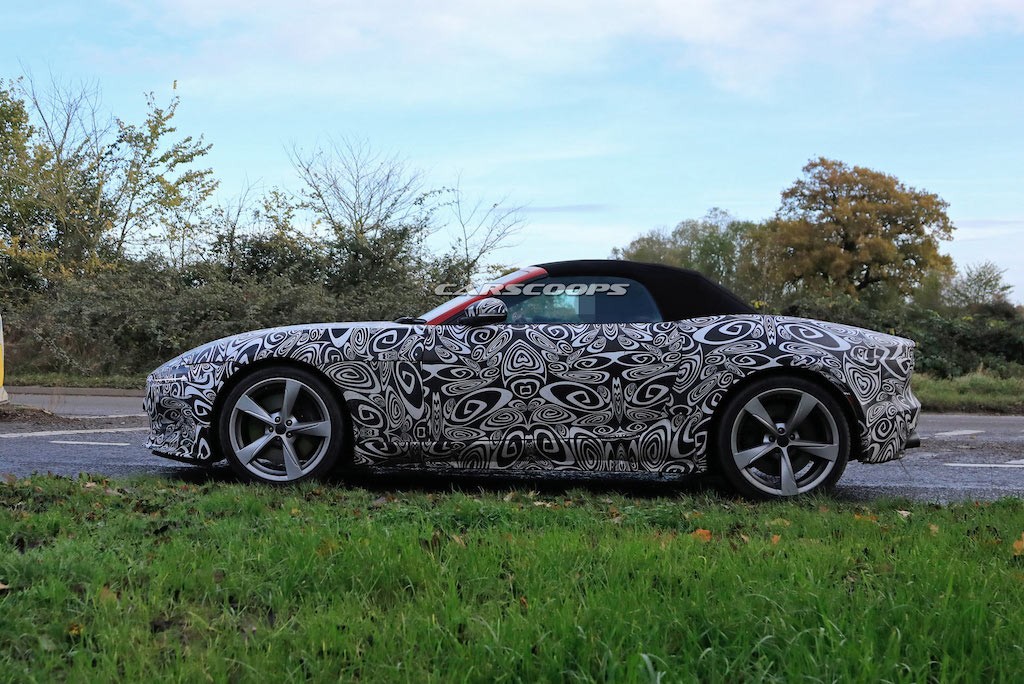“Báo gấm” Jaguar F-Type sắp trở lại với diện mạo dữ dằn, “gầm gừ” đe doạ Porsche 911 bằng máy mới ảnh 5