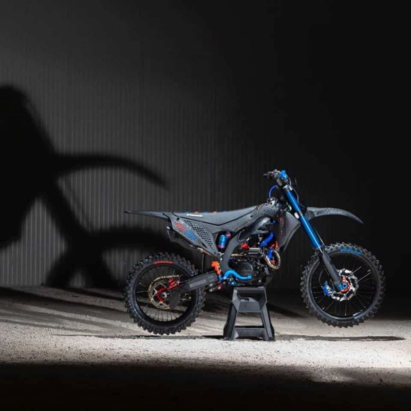 Chiêm ngưỡng Kawasaki KX 450 2019 làm bằng công nghệ in 3D ảnh 2