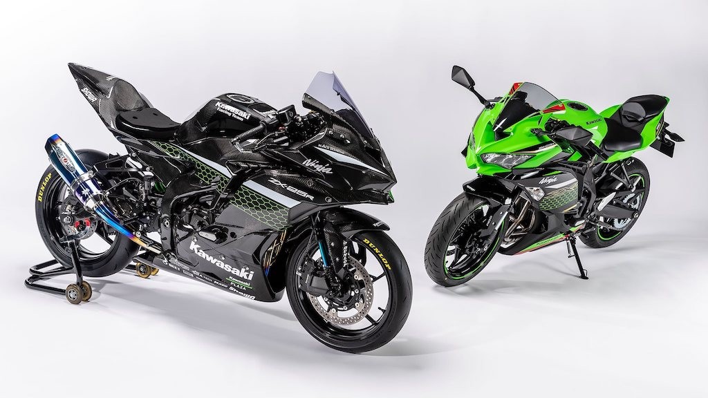 Chưa ra mắt chính thức, sportbike Kawasaki Ninja ZX-25R đã có bản đua khiêu khích đối thủ ảnh 1