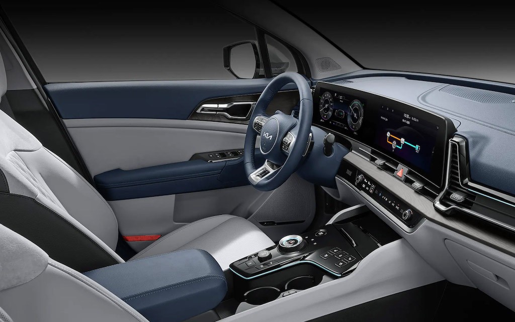 Không chỉ “ăn” có 6 lít/100km, Kia Sportage Hybrid thế hệ mới còn “xanh” và mạnh hơn bản thường ảnh 5