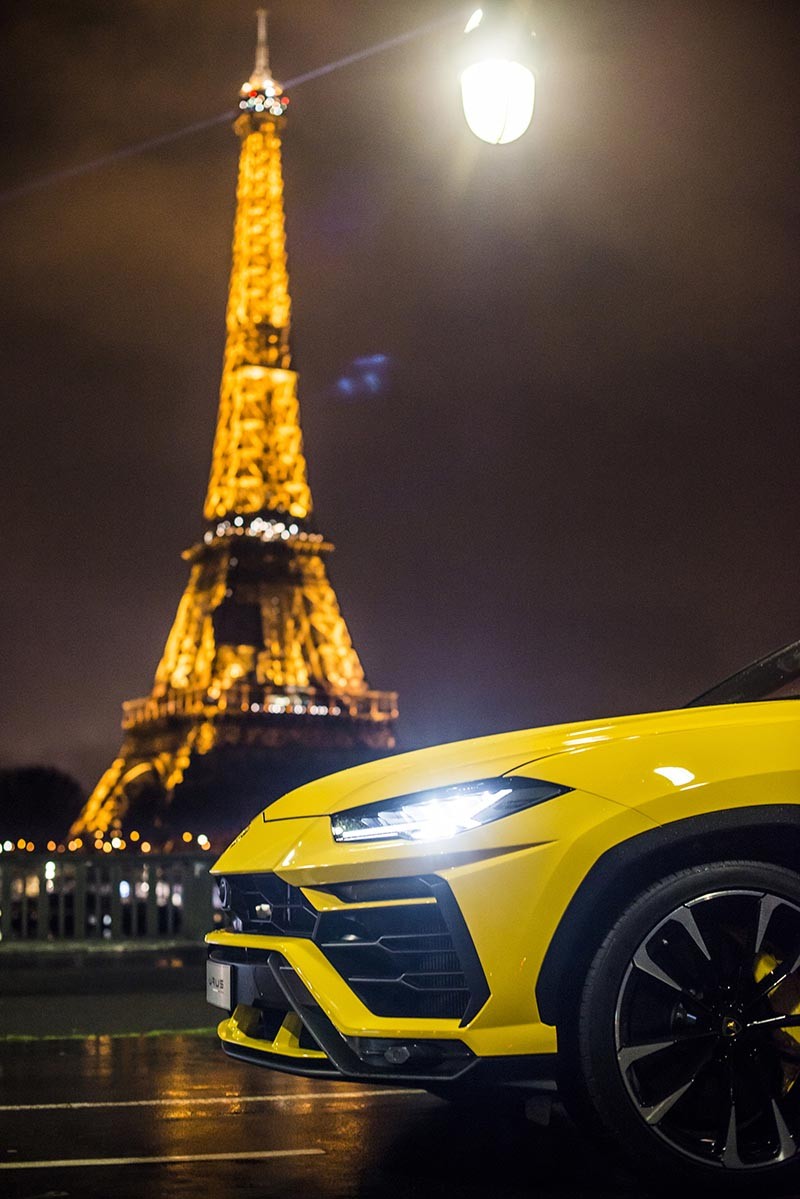 Lamborghini Urus đẹp lãng mạn ở kinh đô thời trang Paris ảnh 7