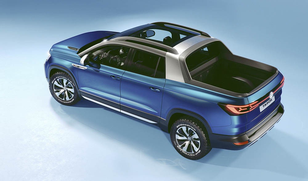 Ra mắt bán tải thế hệ mới Volkswagen Tarok Concept thiết kế sáng tạo ảnh 4