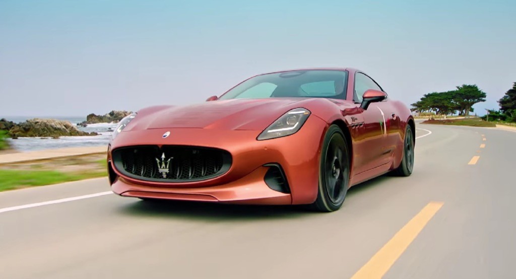 Maserati lại “nhá hàng” coupe thuần điện GranTurismo Folgore ảnh 1