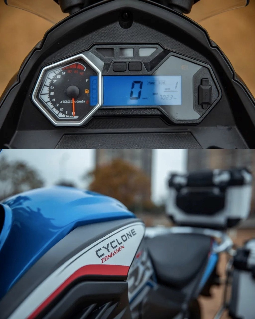 “Xế phượt” Zongshen RX1S - Lựa chọn mới trong phân khúc adventure giá rẻ, cạnh tranh trực tiếp với Honda CB190X ảnh 5
