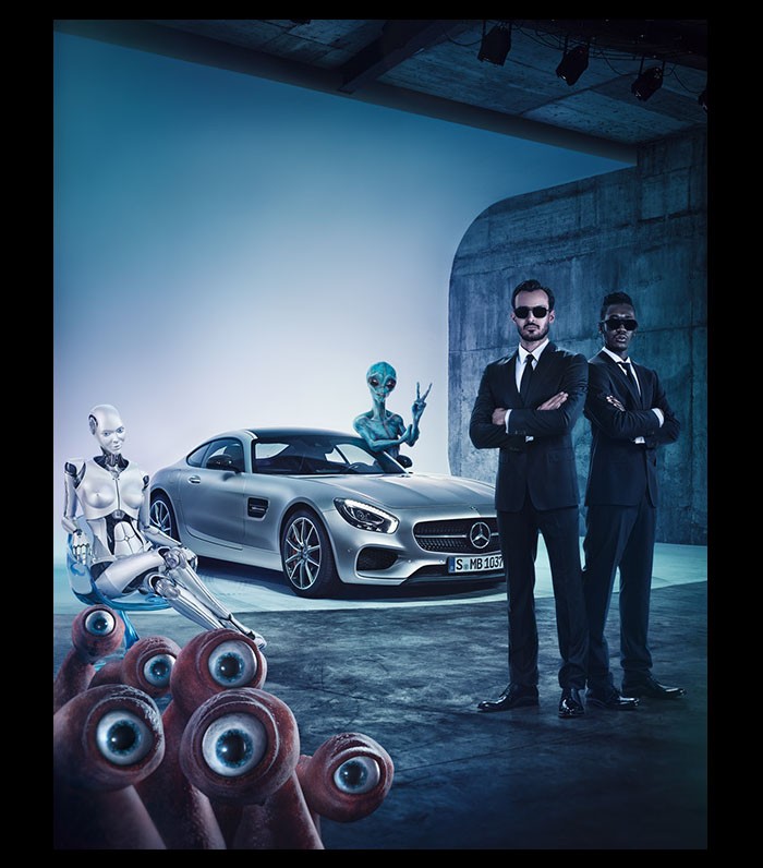 Người ngoài hành tinh nhòm ngó Mercedes-AMG GT  ảnh 5