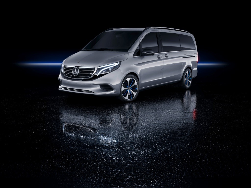 Tới lượt MPV V-Class được Mercedes-Benz điện hóa qua EQV concept ảnh 13