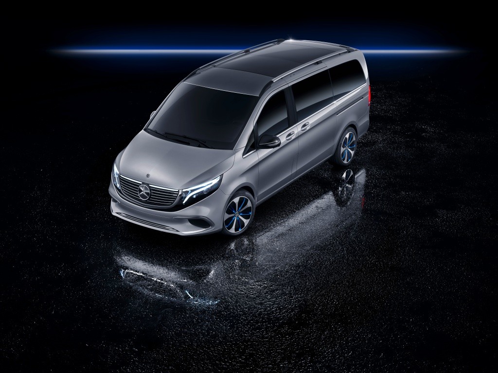 Tới lượt MPV V-Class được Mercedes-Benz điện hóa qua EQV concept ảnh 15