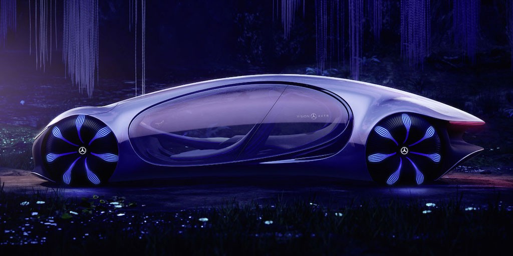 Mercedes khiến fan “sốc toàn tập” với xe điện trông hiện đại như phi thuyền ảnh 1