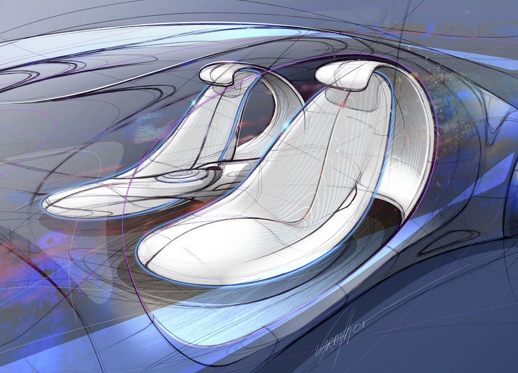 Mercedes khiến fan “sốc toàn tập” với xe điện trông hiện đại như phi thuyền ảnh 6