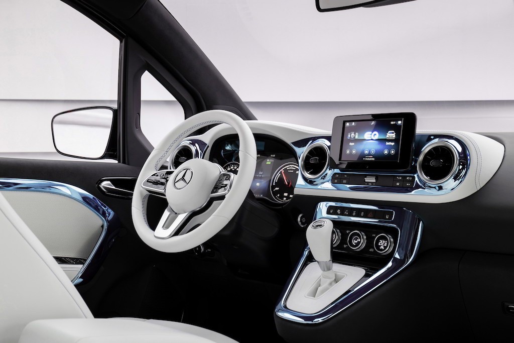 Mercedes hé lộ “lấn sân” vào mảng minivan của Kia Carnival với xe ý tưởng EQT, sẽ là T-Class trong tương lai? ảnh 6