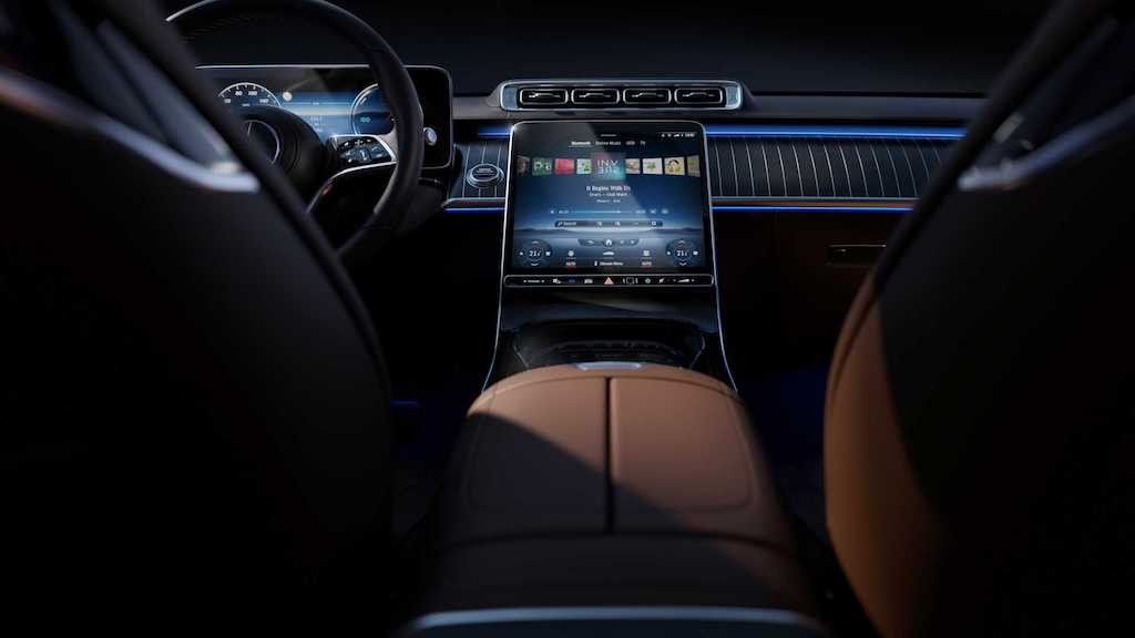 Nội thất Mercedes S-Class thế hệ mới sẽ thành “Las Vegas di động” với hệ thống đèn cực hiện đại ảnh 1