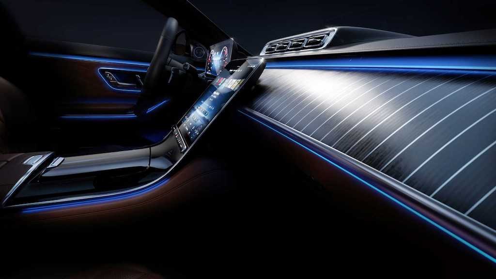 Nội thất Mercedes S-Class thế hệ mới sẽ thành “Las Vegas di động” với hệ thống đèn cực hiện đại ảnh 4