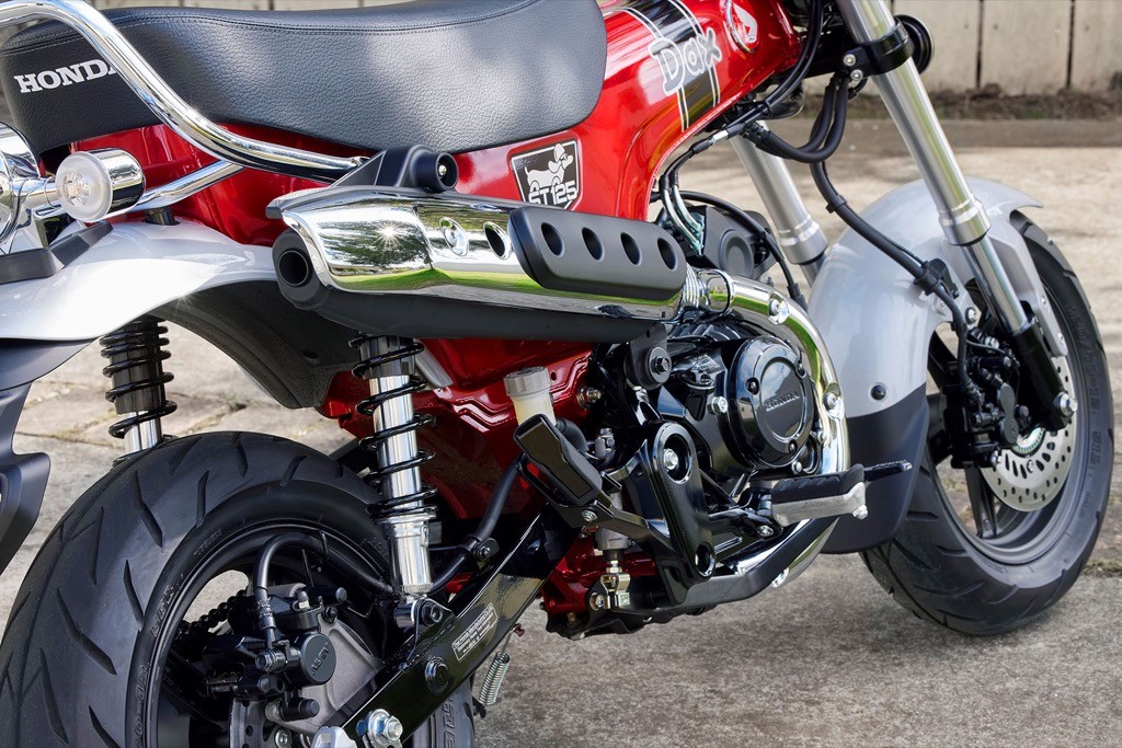 Biểu tượng minibike Honda Dax tái sinh, trở thành “đứa con lai” của MSX, Monkey và Super Cub C125 ảnh 8