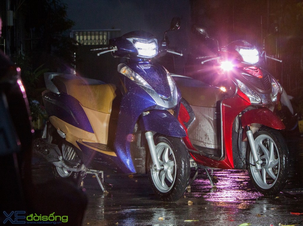 Trào lưu độ đèn LED cho Honda SH cũ lên đời 2017 ở Sài Thành ảnh 11