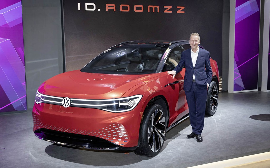 Volkswagen ID. Roomzz: Tương lai của crossover chạy điện cỡ lớn ảnh 1