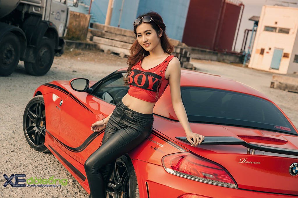 Kiều nữ Sài Gòn cá tính với BMW Z4 độ phong cách Rowen Nhật Bản ảnh 10