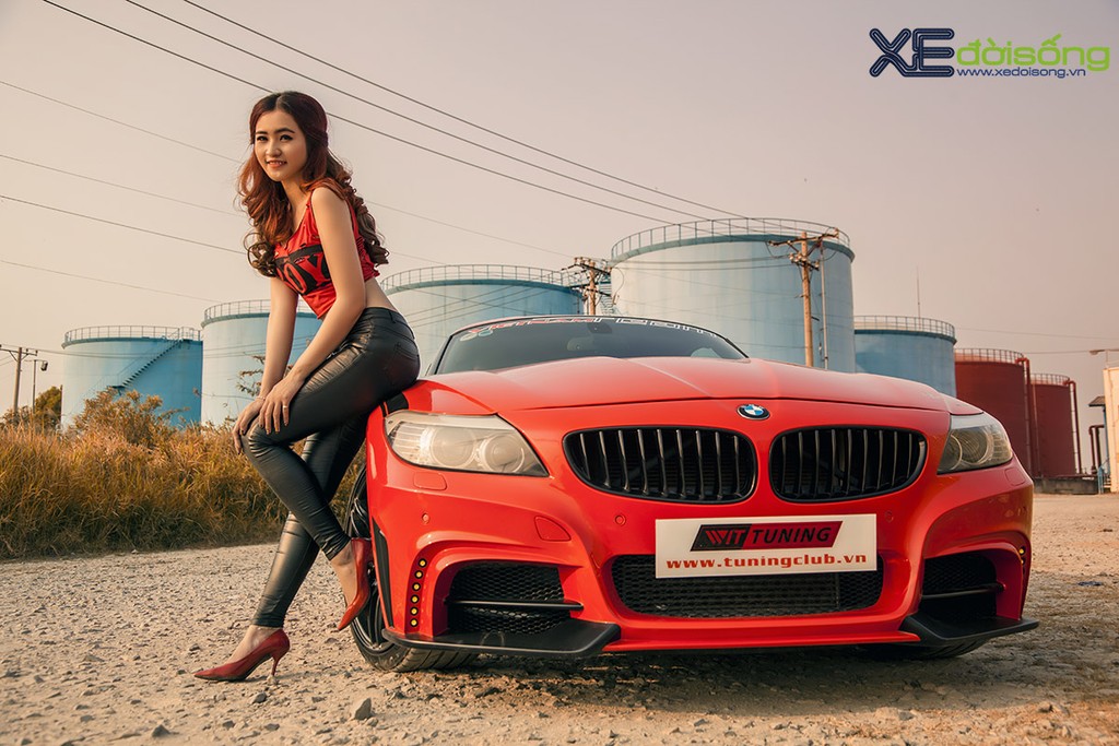 Kiều nữ Sài Gòn cá tính với BMW Z4 độ phong cách Rowen Nhật Bản ảnh 2