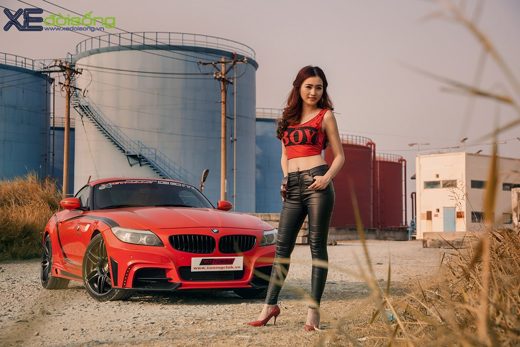 Kiều nữ Sài Gòn cá tính với BMW Z4 độ phong cách Rowen Nhật Bản ảnh 3