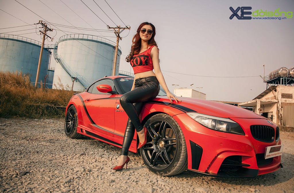 Kiều nữ Sài Gòn cá tính với BMW Z4 độ phong cách Rowen Nhật Bản ảnh 5