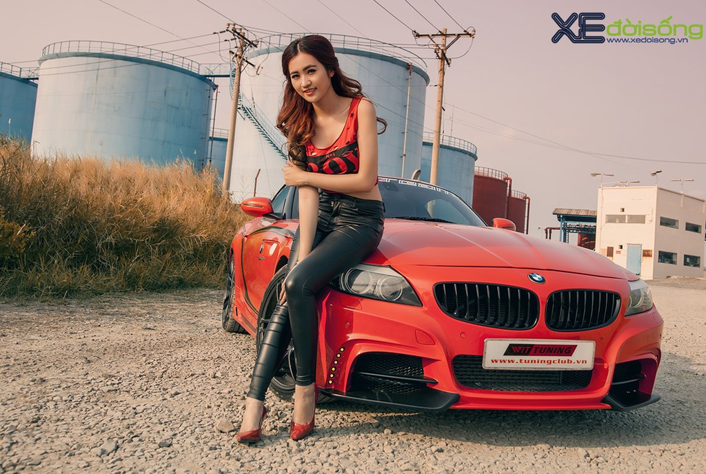 Kiều nữ Sài Gòn cá tính với BMW Z4 độ phong cách Rowen Nhật Bản ảnh 8