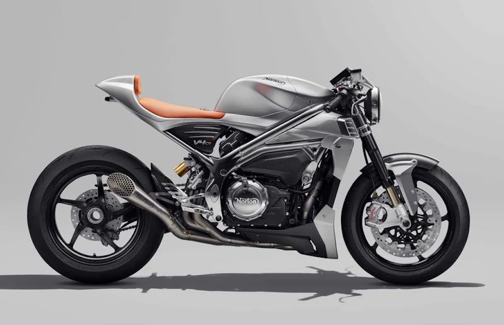 Học theo loạt đối thủ Ý, hãng mô tô Anh Quốc cũng làm cafe racer từ superbike với V4 CR ảnh 3
