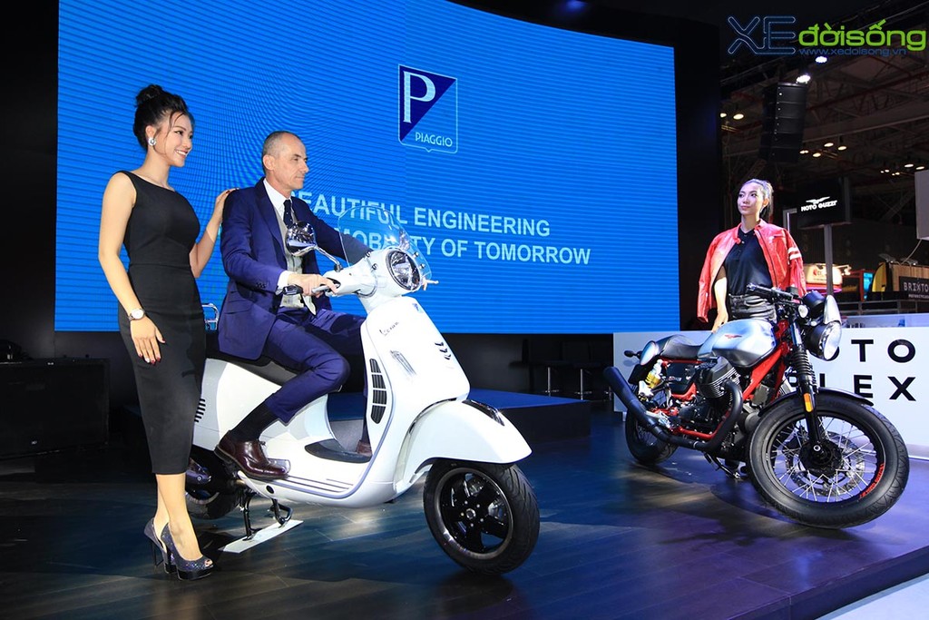 Piaggio Việt Nam đem 4 thương hiệu xe máy trình diễn tại VMCS 2017 ảnh 5
