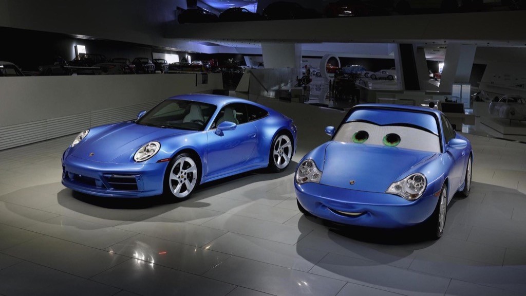 Sally trong phim hoạt hình Vương Quốc Xe Hơi nhảy ra ngoài đời thực, “thửa” từ Porsche 911 GTS ảnh 9
