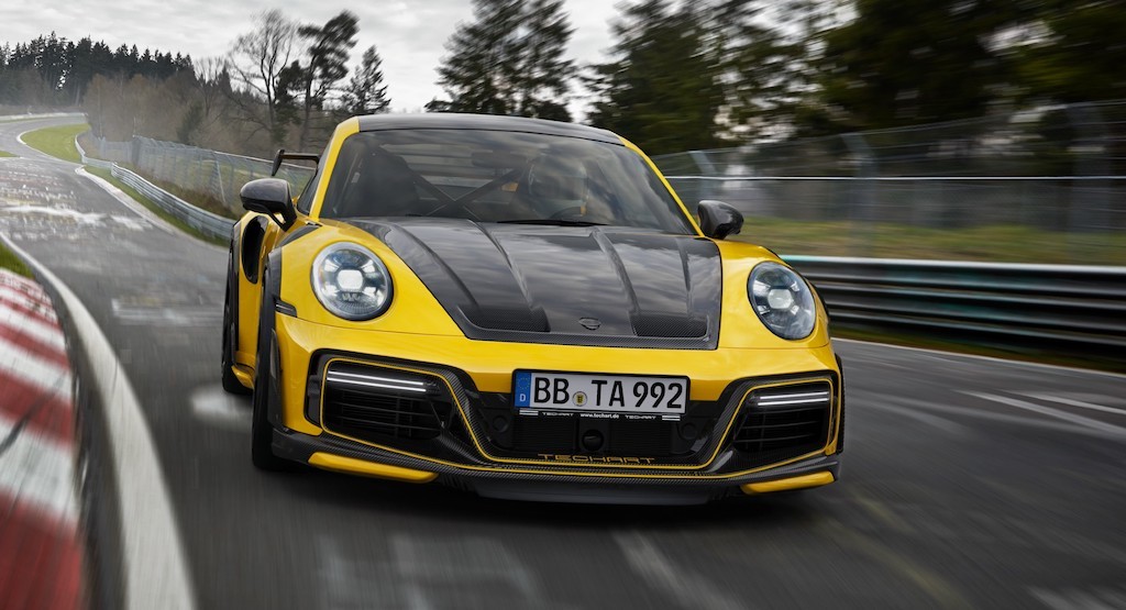 Không đợi được Porsche ra 911 GT2 RS thế hệ mới? Đây là lựa chọn “tạm thời” dành cho các đại gia từ TechArt ảnh 1