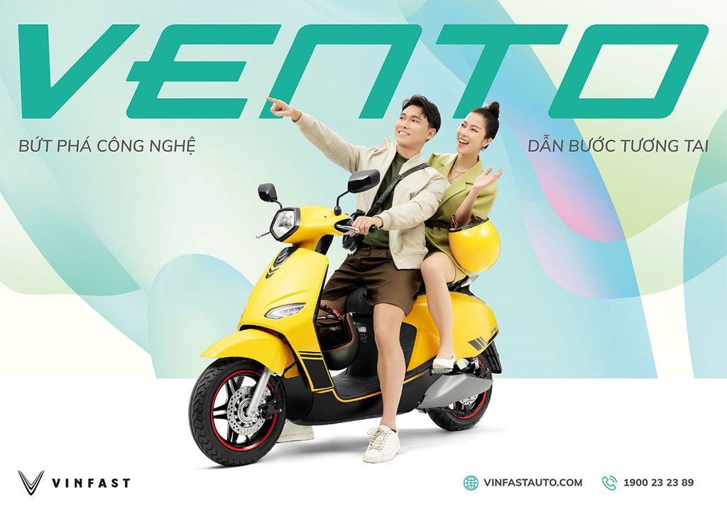 Ra mắt xe máy điện VinFast VENTO hoàn toàn mới, giá hơn 56 triệu đồng chưa gồm pin ảnh 1