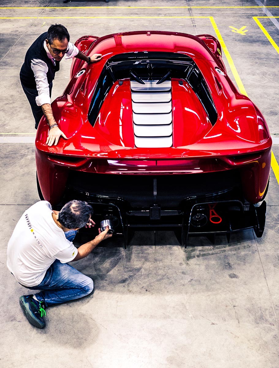 VIDEO: từ ý tưởng đến vẻ đẹp chi tiết siêu phẩm one-off Ferrari P80/C ảnh 4
