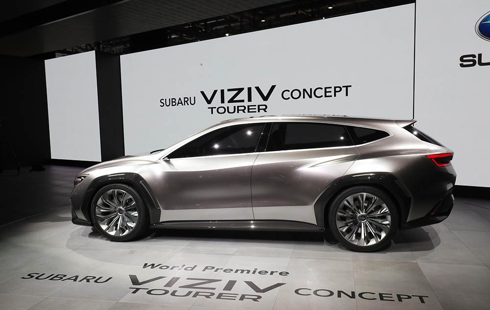 Subaru VIZIV Tourer Concept đẹp ấn tượng ra mắt toàn cầu ảnh 3
