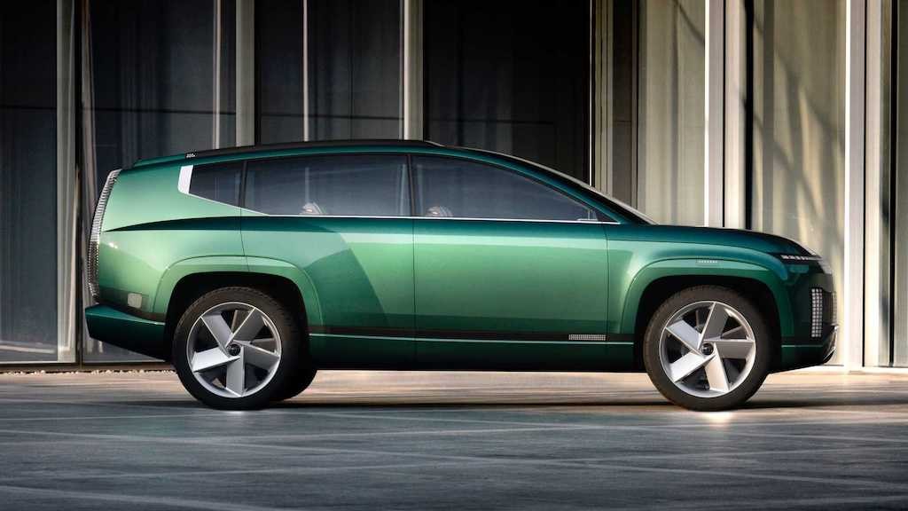 Hé lộ đầu tiên về SUV cỡ lớn IONIQ 7 qua ý tưởng Hyundai Seven, “xanh” từ hệ động lực tới nội thất ảnh 4