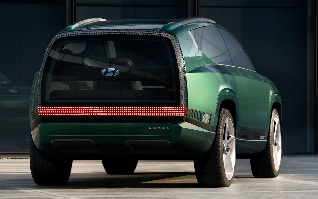 Hé lộ đầu tiên về SUV cỡ lớn IONIQ 7 qua ý tưởng Hyundai Seven, “xanh” từ hệ động lực tới nội thất ảnh 5