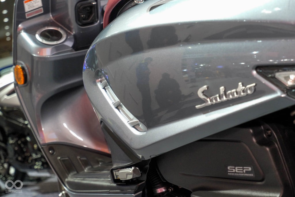 Cuối cùng Suzuki cũng có xe tay ga nữ “xịn sò” cạnh tranh với Honda và Yamaha! ảnh 3