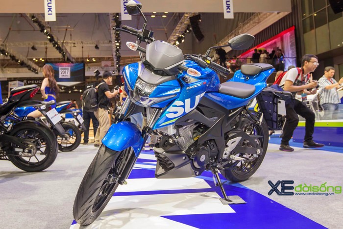 Chi tiết cặp môtô Suzuki GSX-S150 và GSX-R150 vừa mắt Việt Nam ảnh 2