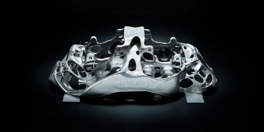 Đã mắt xem Bugatti thử phanh siêu xe bằng titan, công nghệ in 3D ảnh 4