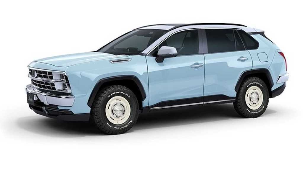 Đây có thể là chiếc SUV quái đản nhất của năm 2020: thân Toyota RAV4, đầu đuôi từ Chevrolet Blazer đời “ơ kìa“ ảnh 6