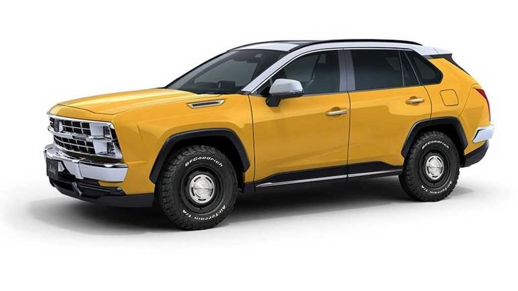 Đây có thể là chiếc SUV quái đản nhất của năm 2020: thân Toyota RAV4, đầu đuôi từ Chevrolet Blazer đời “ơ kìa“ ảnh 8