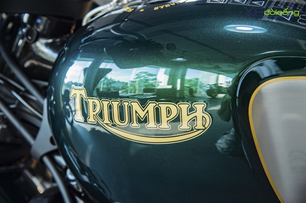 Diện kiến 1 trong 2 phiên bản đặc biệt Triumph Scrambler 1200 Steve McQueen cực độc tại Việt Nam ảnh 12