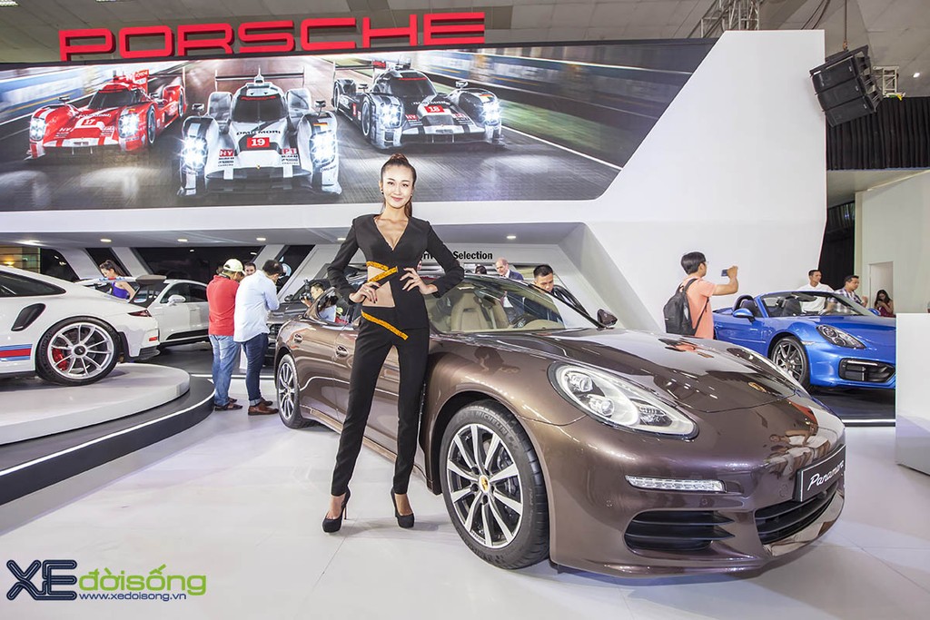 Porsche thể hiện đẳng cấp xe thể thao đỉnh cao tại VIMS 2015 ảnh 7