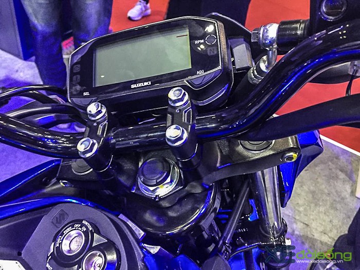 Chi tiết cặp môtô Suzuki GSX-S150 và GSX-R150 vừa mắt Việt Nam ảnh 11