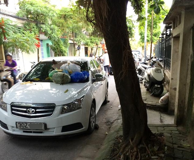 Chùm ảnh xung đột chỗ đỗ ôtô ở Hà Nội  ảnh 8