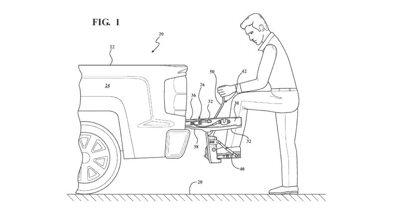 General Motors hé lộ sáng chế mới trên xe bán tải ảnh 1