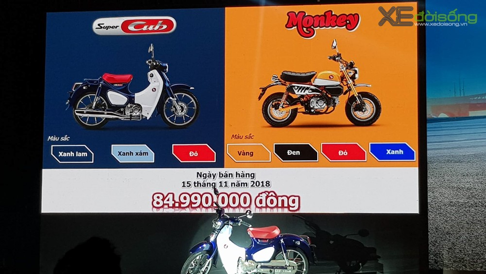 Honda Việt Nam bất ngờ ra mắt cặp đôi “xe chơi” Monkey và Super Cub C125 ảnh 4