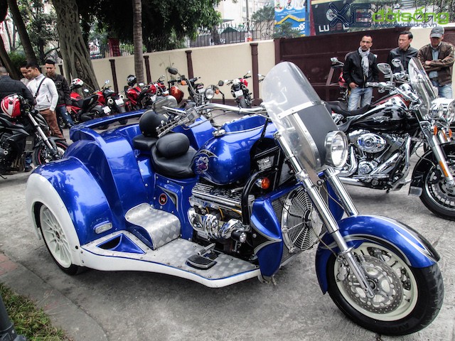 Dàn xe “khủng long” diễu phố tham dự sinh nhật Harley Davidson Hanoi  ảnh 3
