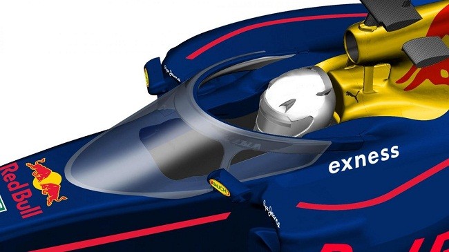 Red Bull thiết kế kính chắn gió kiểu máy bay chiến đấu cho xe đua F1 ảnh 2